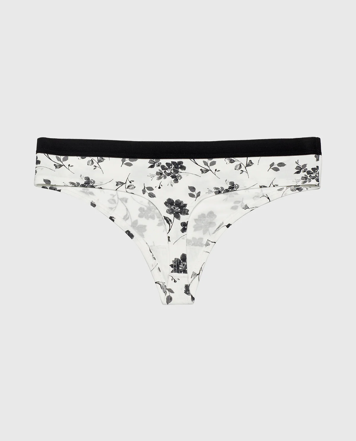 Thong Panty With Vanishing Trim in Goddess Floral - Image 5