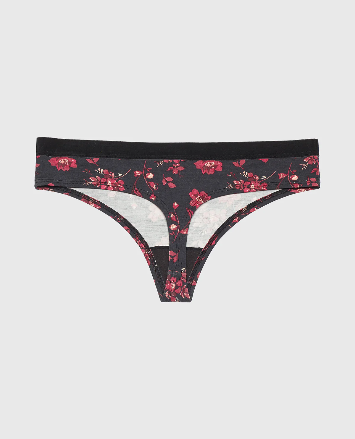 Thong Panty With Vanishing Trim in Goddess Floral - Image 4
