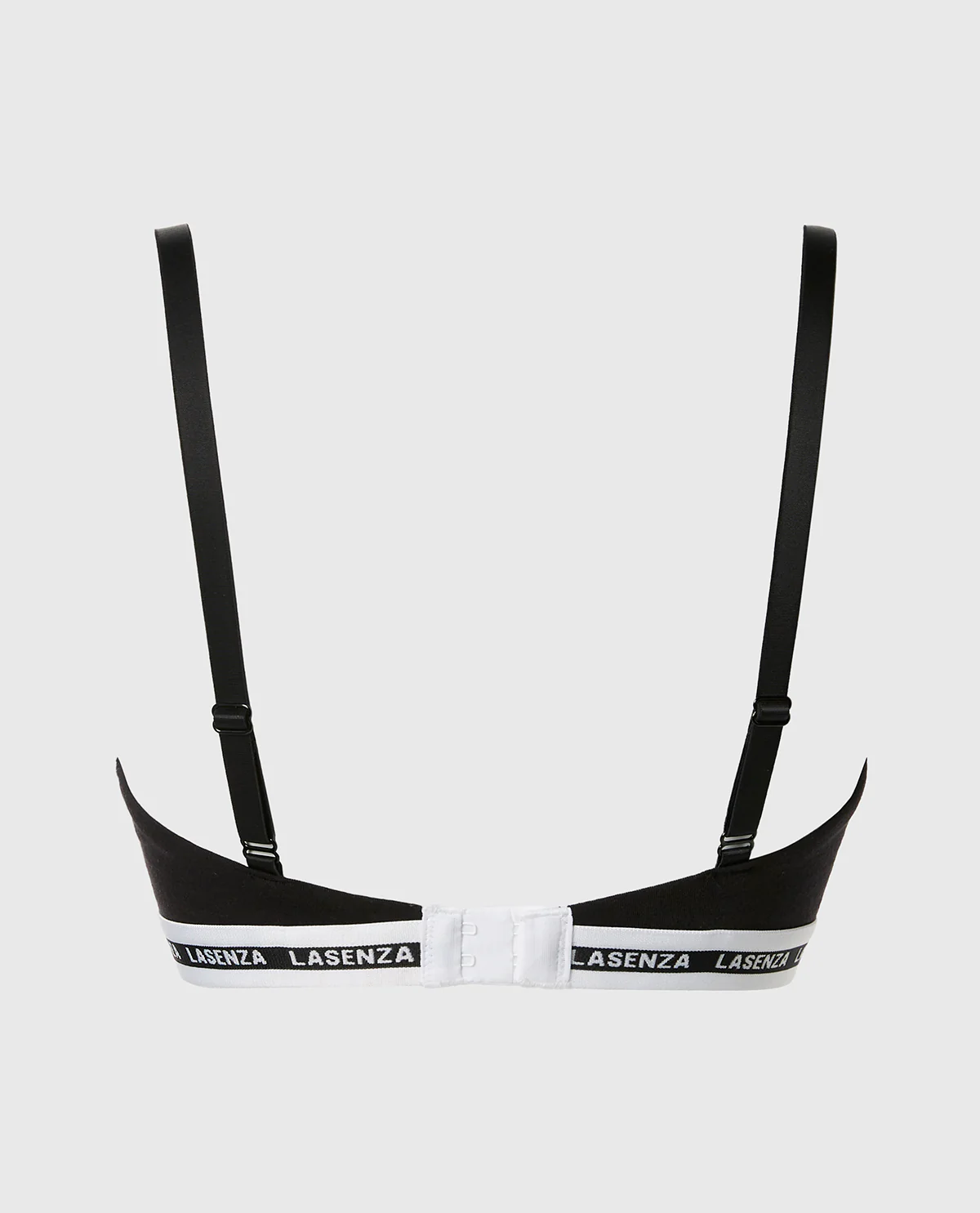 Triangle Padded Bra in Tuxedo Black - Image 5