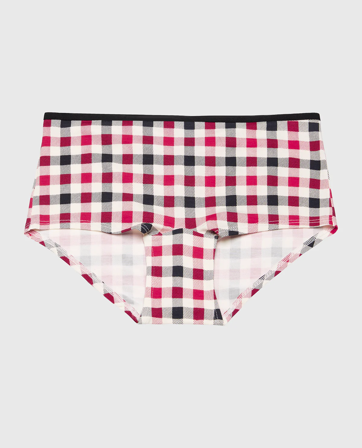 Ultrasoft Boyshort in Soft Winter Gingham - Image 4