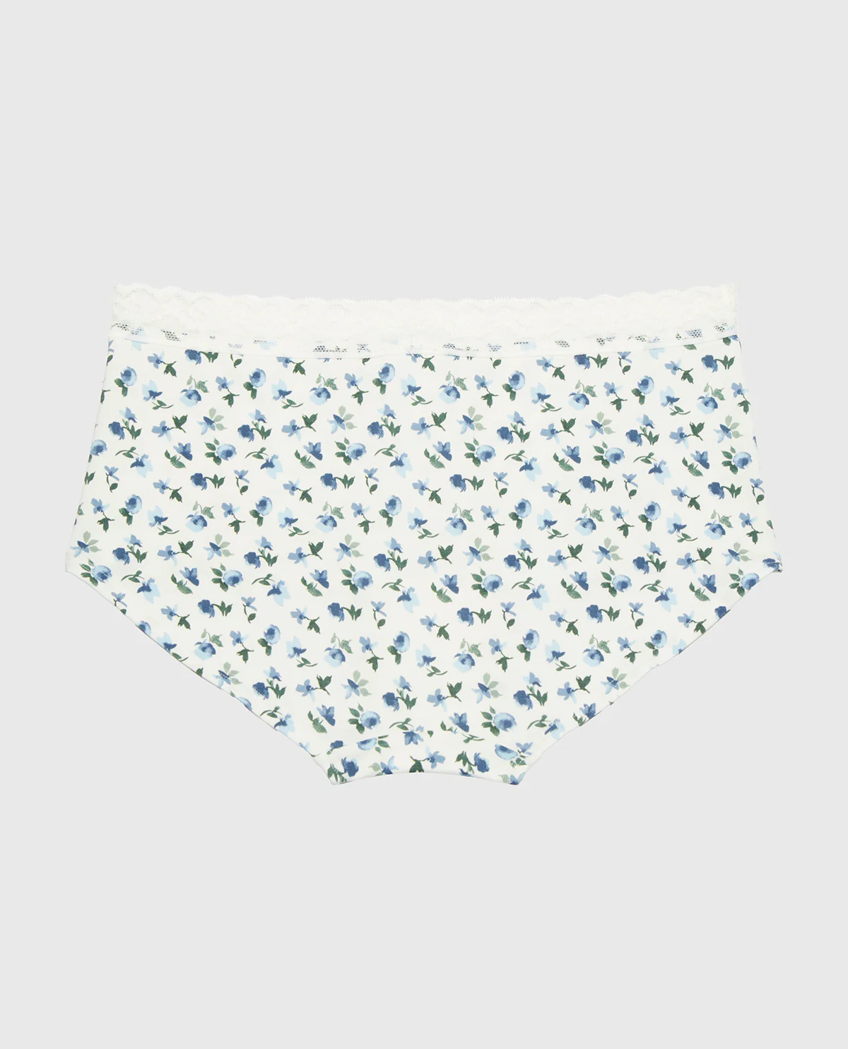 Ultrasoft Boyshort Panty with Lace Trim In Breezy Floral - Image 5