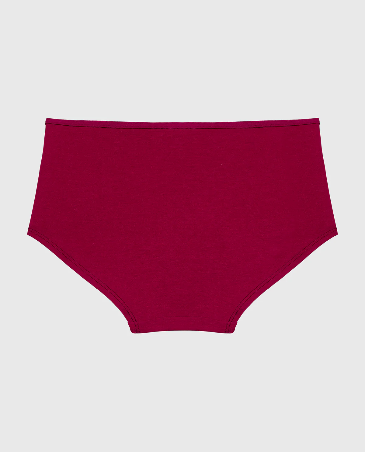 Ultrasoft Modal Boyshort Panty with Rosette Detail in Plum Rose - Image 5
