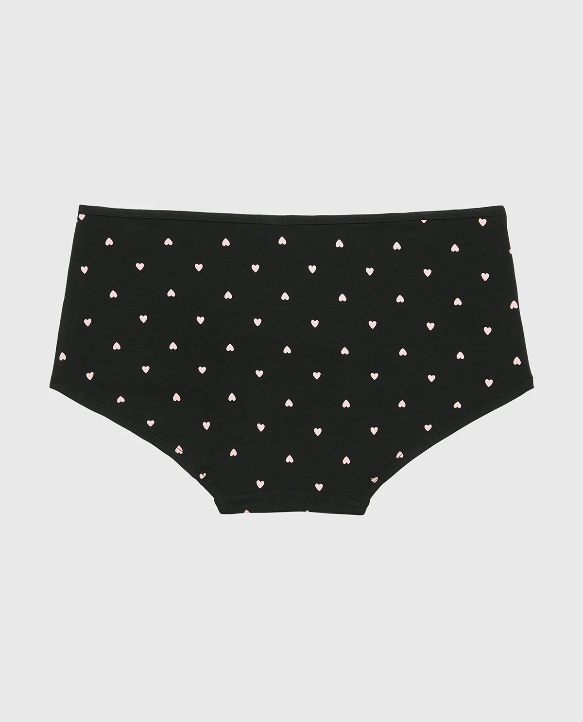 Ultrasoft Modal Boyshort Panty with Rosette Detail in Tiny Heart - Image 5