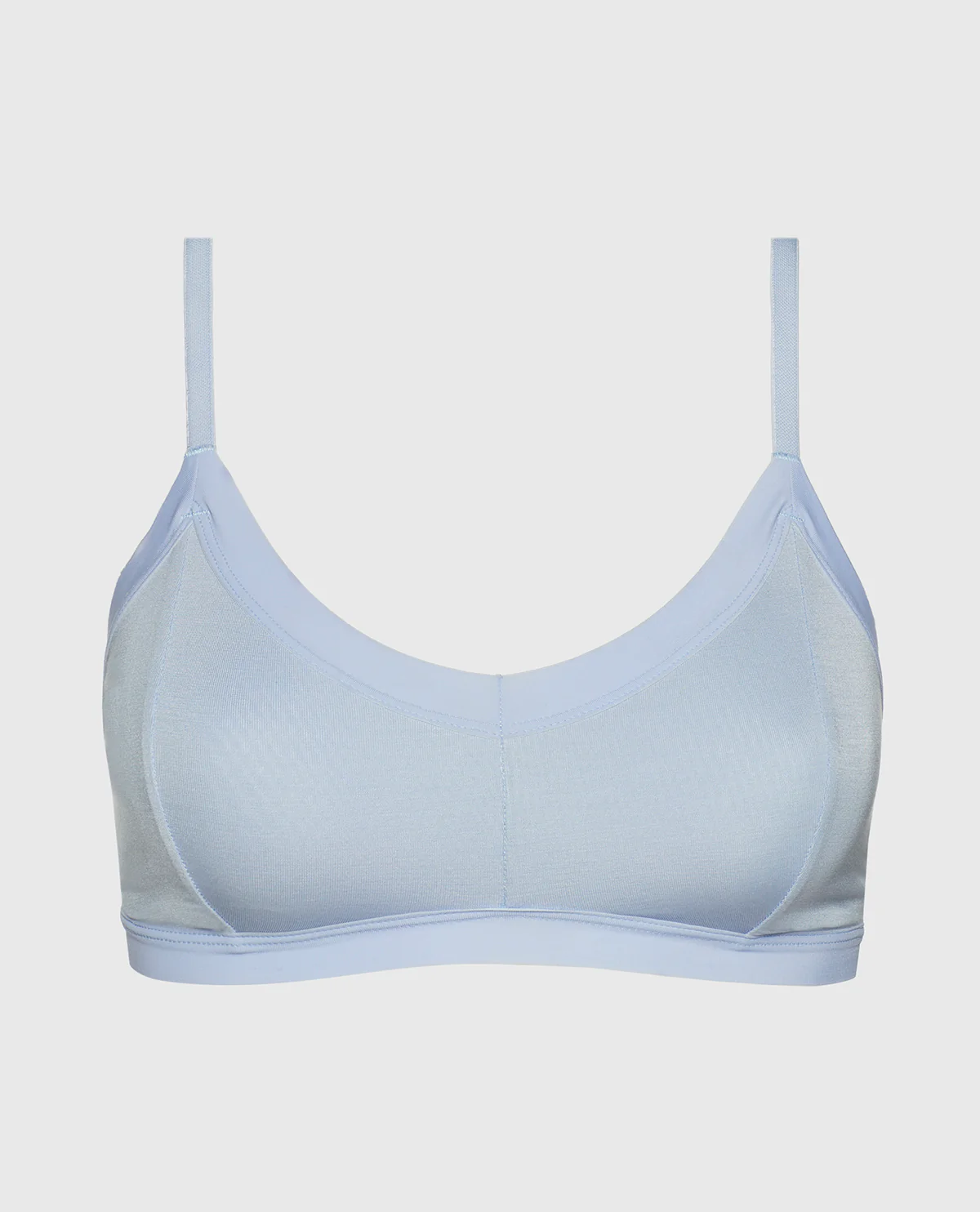 Ultrasoft Modal Bralette in Subdued Blue - Image 4
