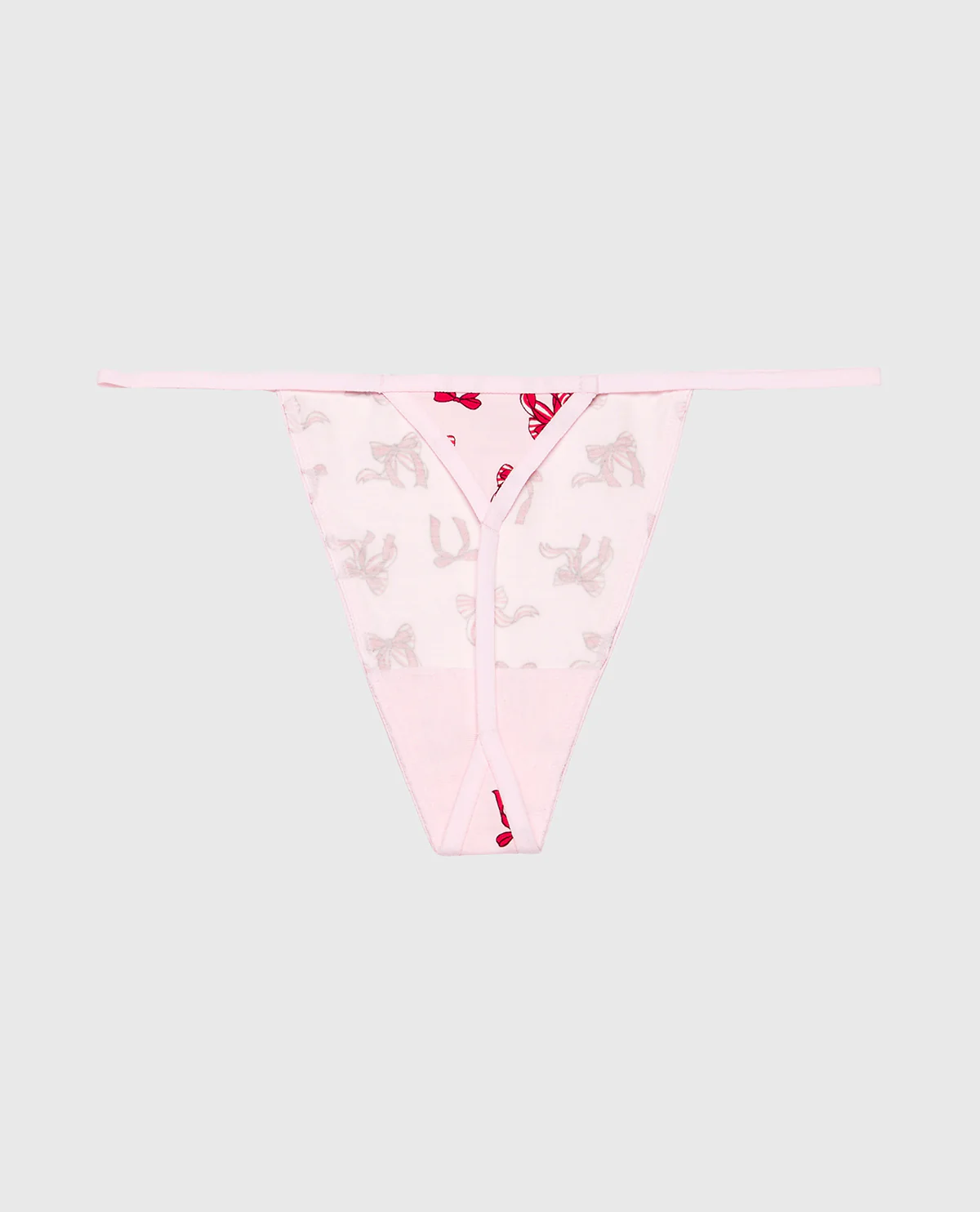 Ultrasoft Modal G-String Panty in Sweet Bows - Image 5