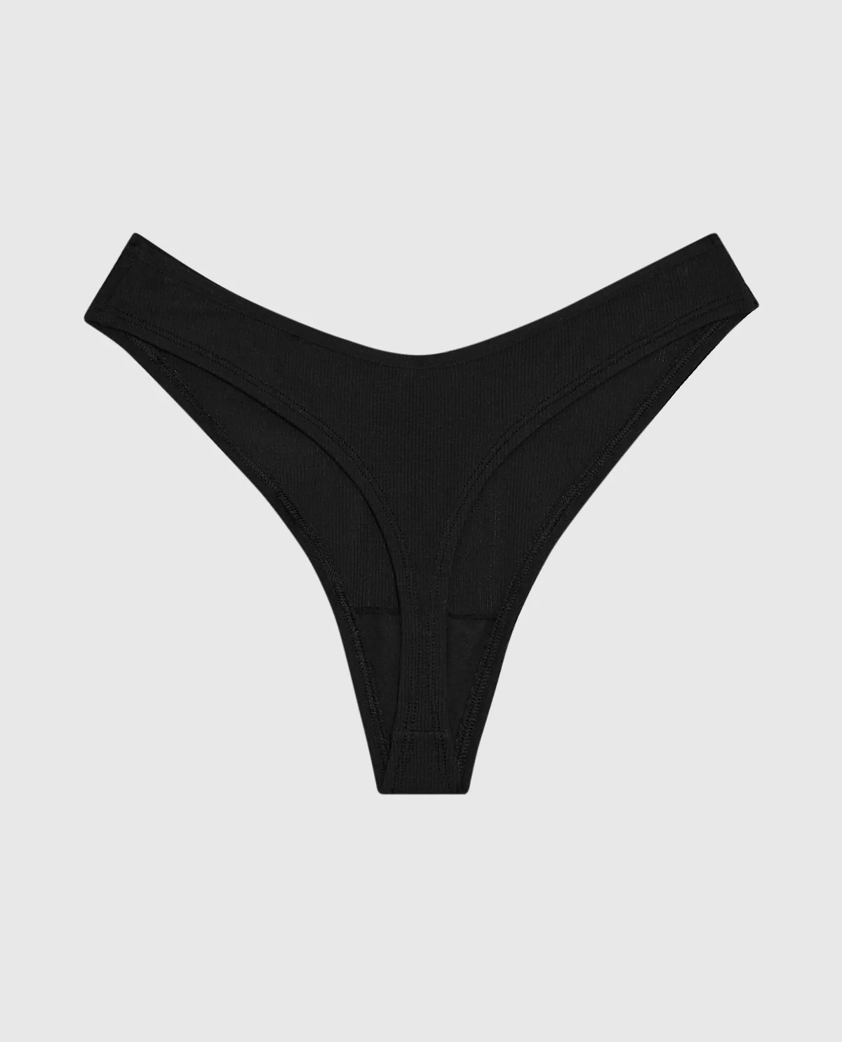 Ultrasoft Modal High Leg Thong Panty - Image 2