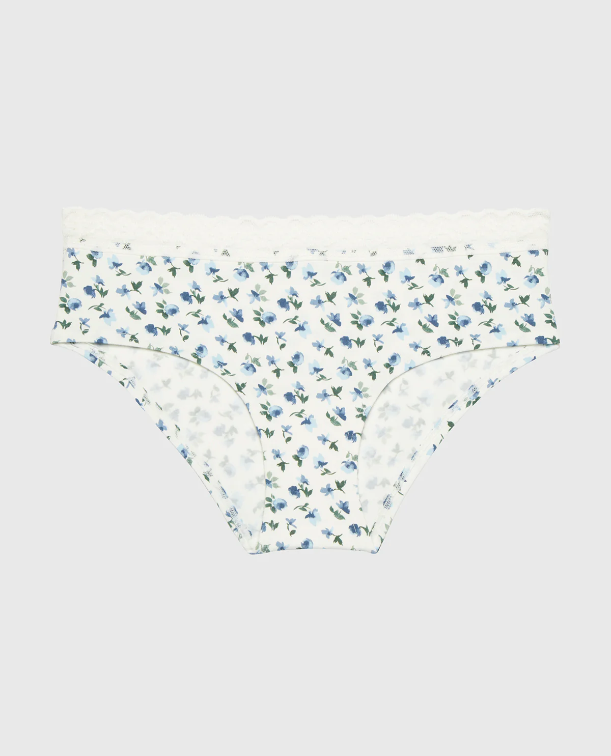 Ultrasoft Modal Hipster Panty with Lace Trim in Sweet Dream - Image 4