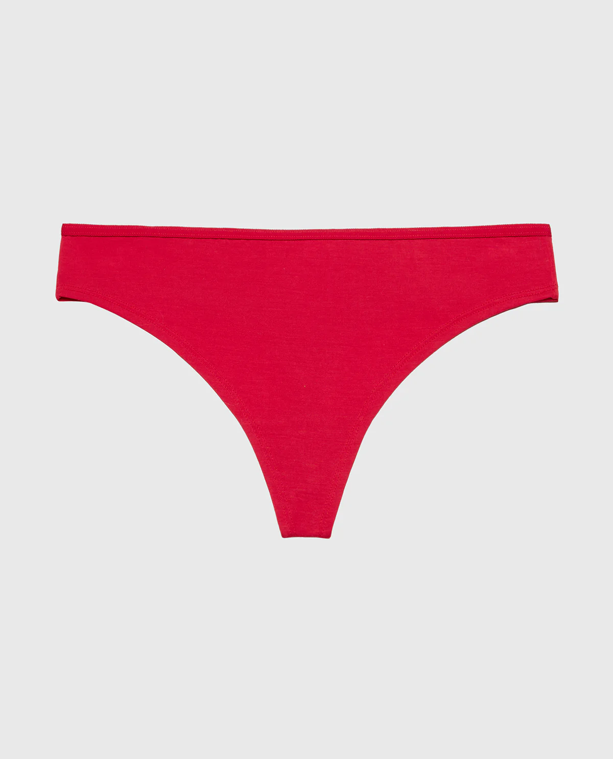 Ultrasoft Modal Thong Panty in Crimson - Image 4
