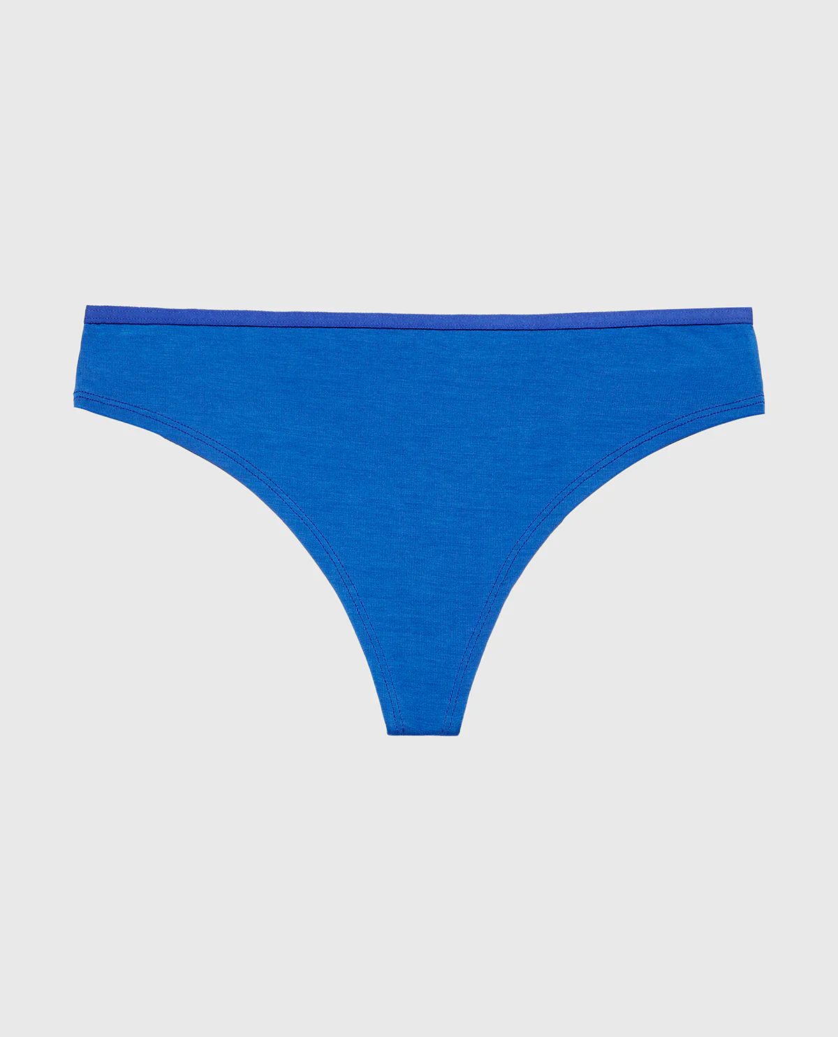 Ultrasoft Modal Thong Panty in Dazzling Blue - Image 5