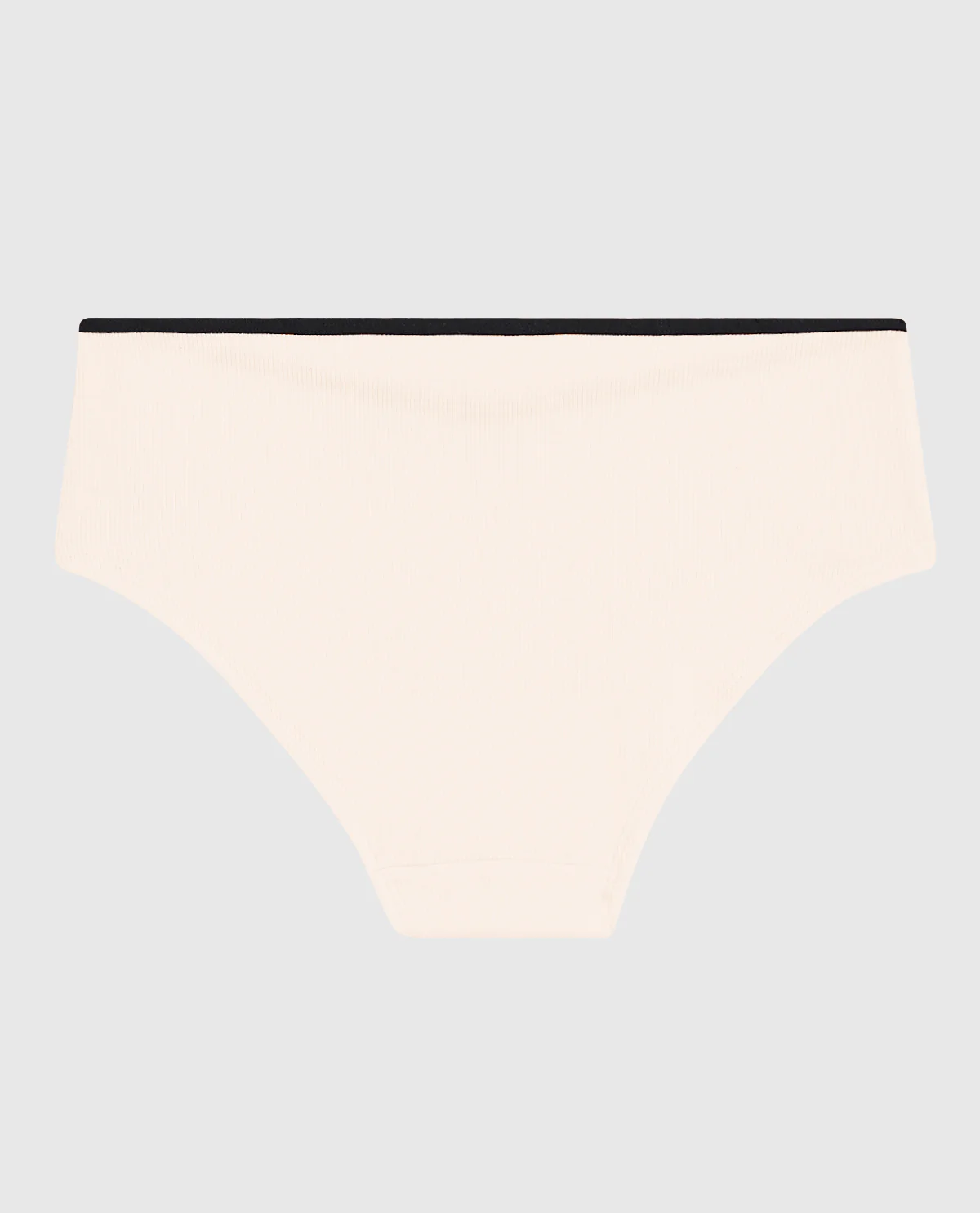 Ultrasoft V-Waist Ribbed Hipster Panty in Ivory Dawn - Image 5