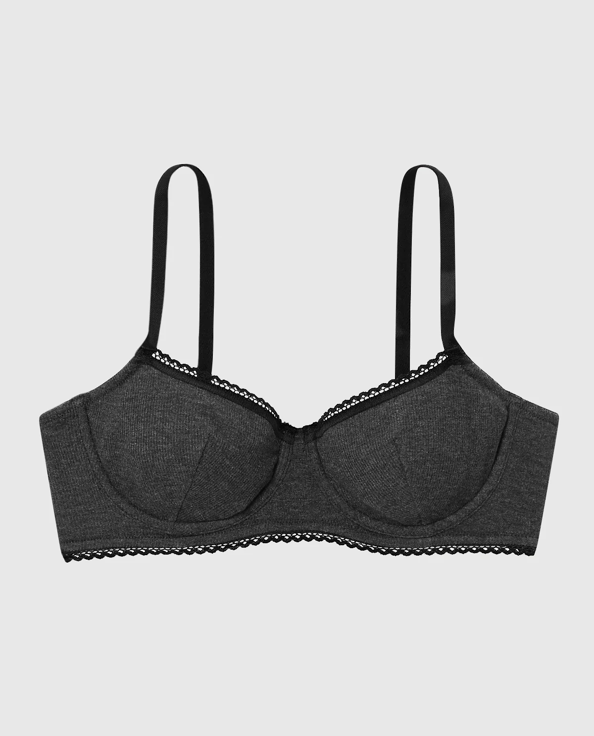 Unlined Balconette Bra - Image 2