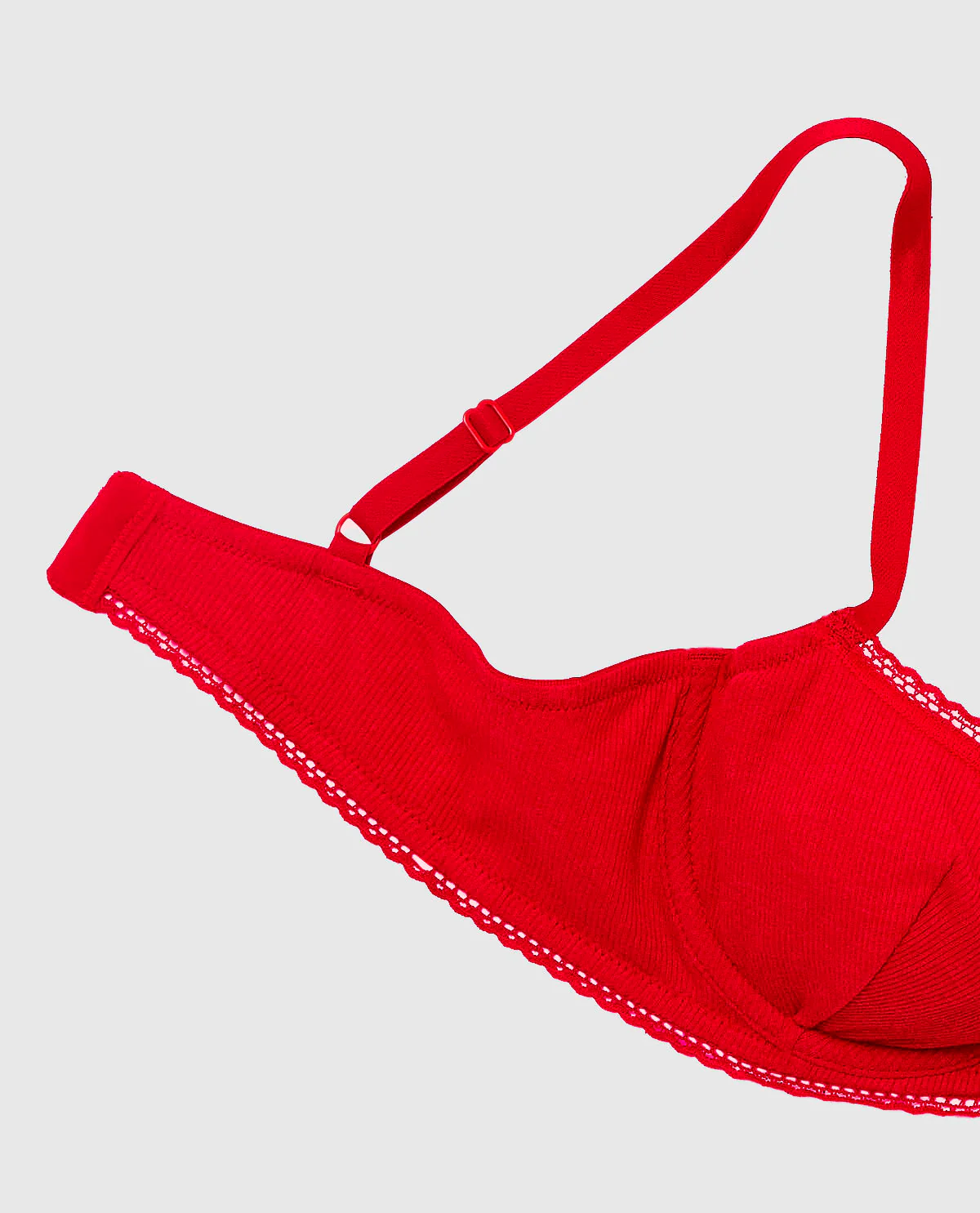 Unlined Balconette Bra - Image 2