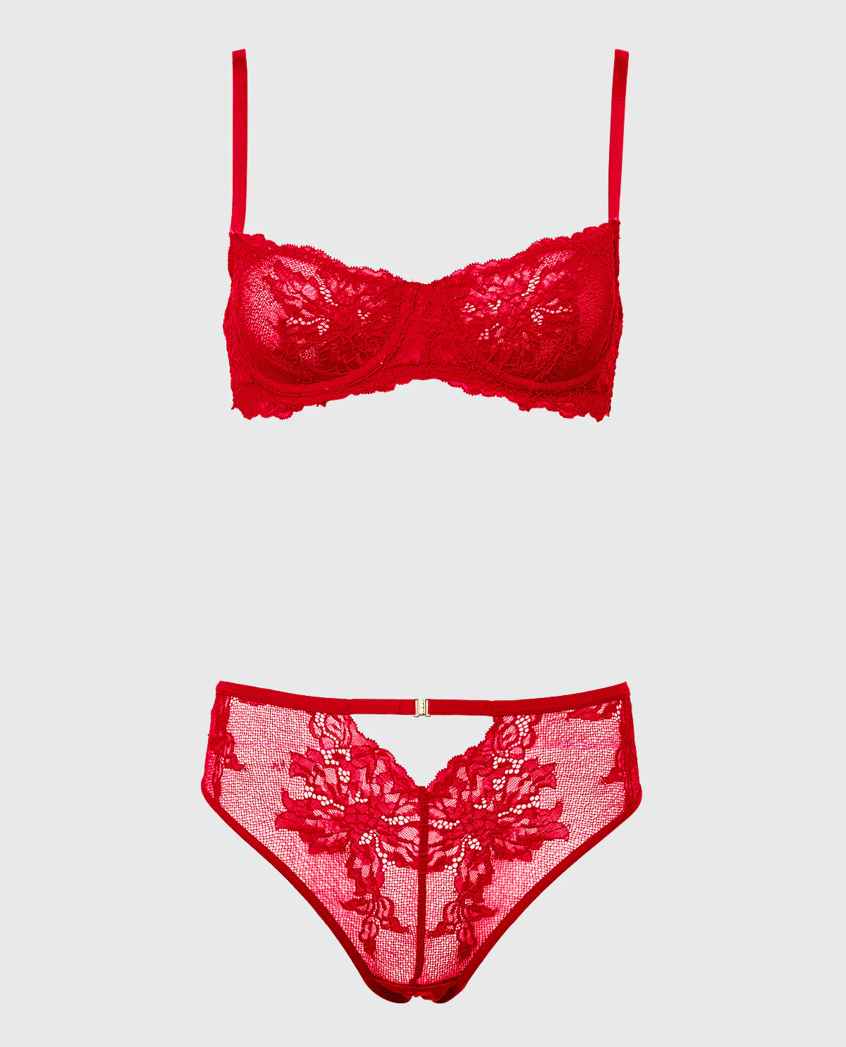 Unlined Balconette Bra - Image 2