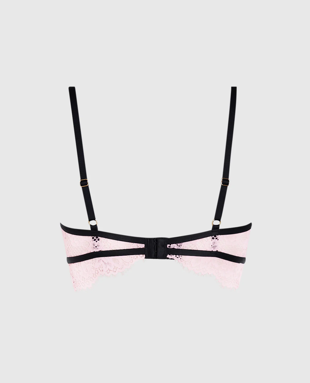 Unlined Lace Bralette in Pink-A-Boo - Image 5