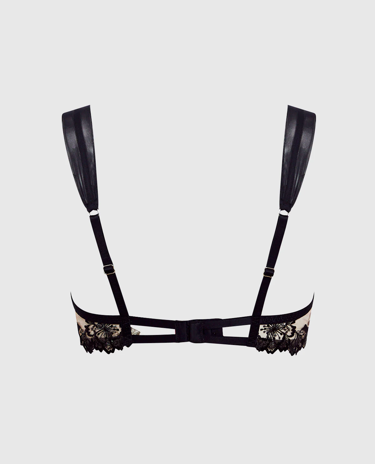 Unlined Lace Demi Bra - Image 2