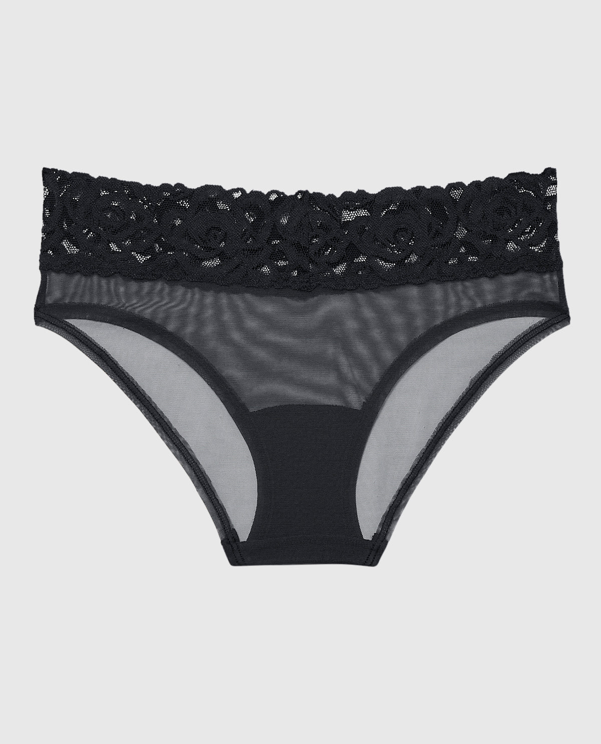 V-Waist Mesh Hipster Panty - Image 2