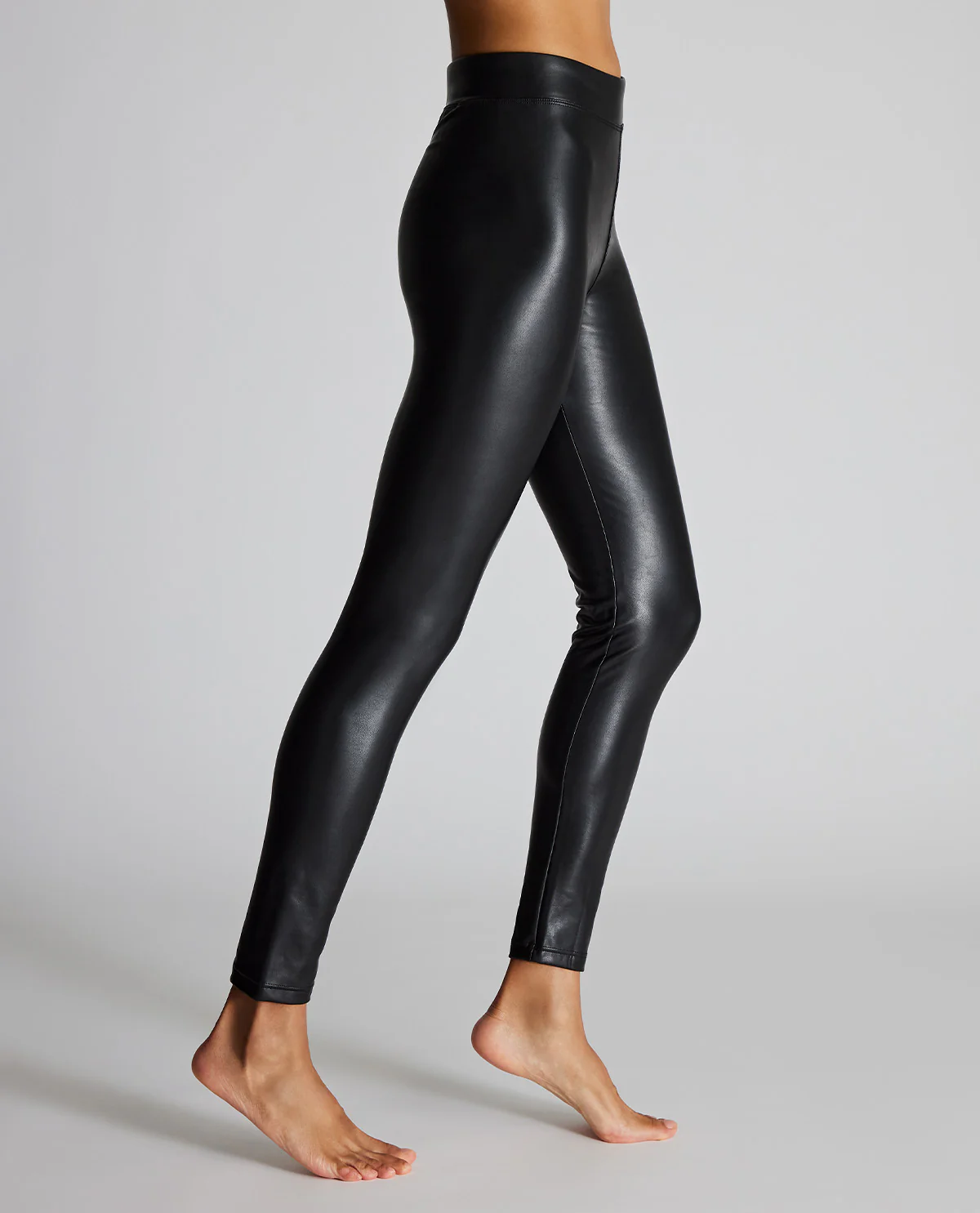 Vegan Leather Leggings - Image 3
