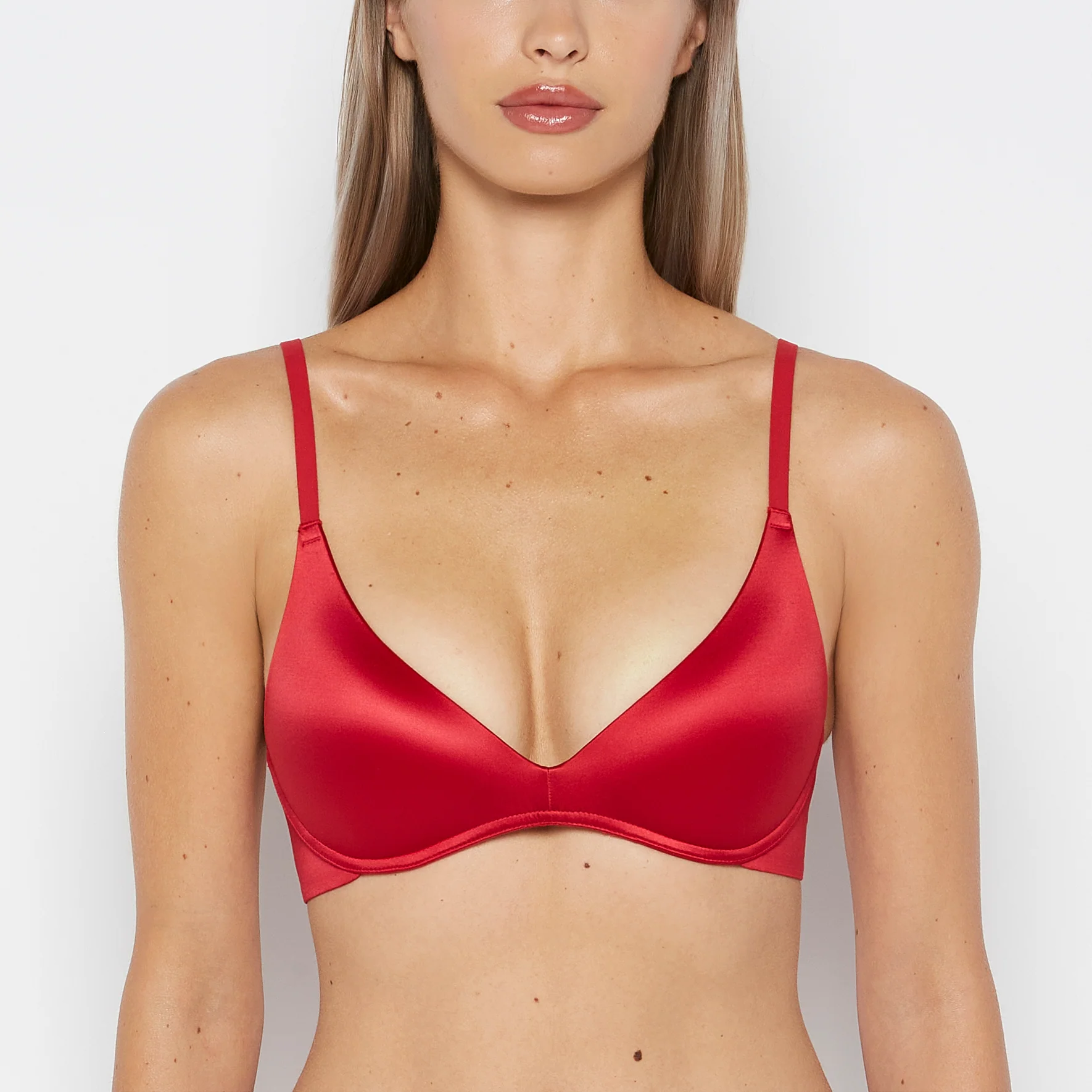 Wireless Light Lift Bra in Crimson